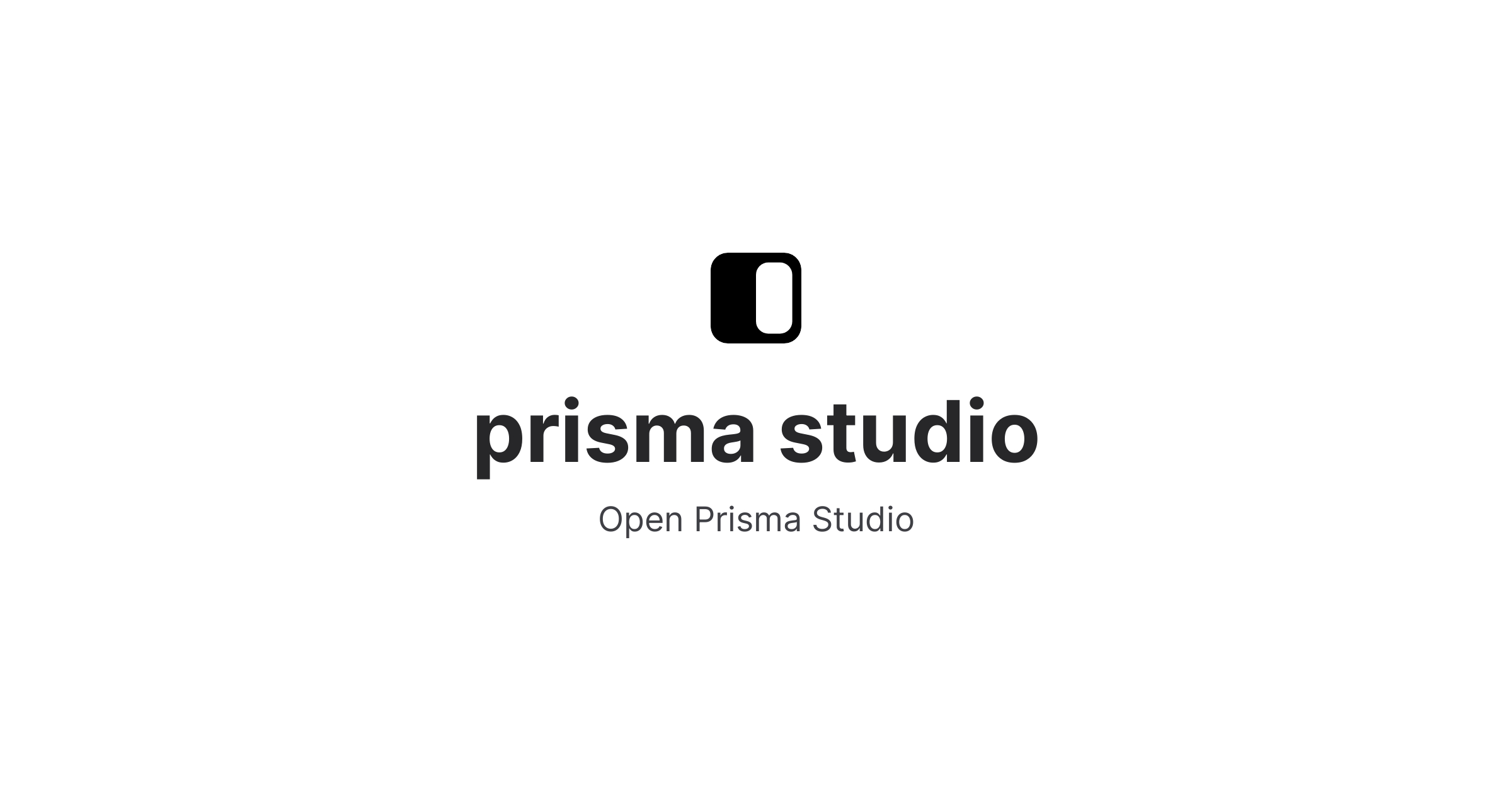 prisma studio | Fig